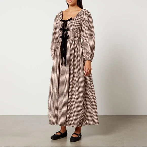 Damson Madder Dakota Dress | UK 12 US 8 - Picture 2 of 6